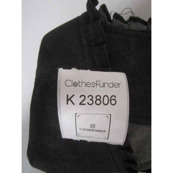 Attyre Jacket Medium Button Up Blazer Ruffled Career Preppy V-Neck - Picture 9 of 9